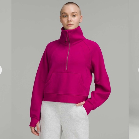 lululemon athletica | Tops | Lululemon Scuba Oversized Funnel Neck ...